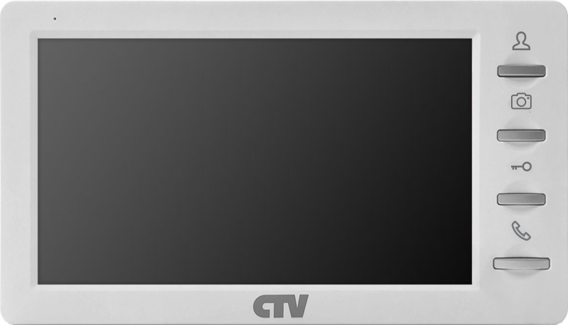 CTV-M1701S W Монитор цветного видеодомофона с экраном 7"