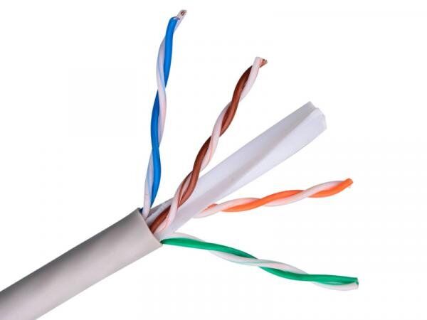 UTP-6 4х2х0.55 Cu (indoor), кабель «витая пара» (LAN) для структурированных систем связи