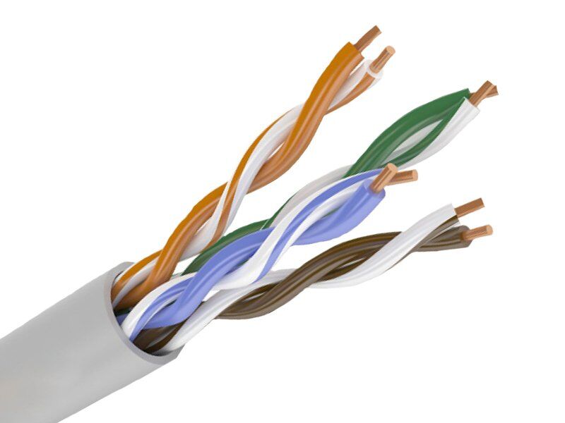 UTP-5e 4х2х0.5 Cu (indoor), кабель «витая пара» (LAN) для структурированных систем связи