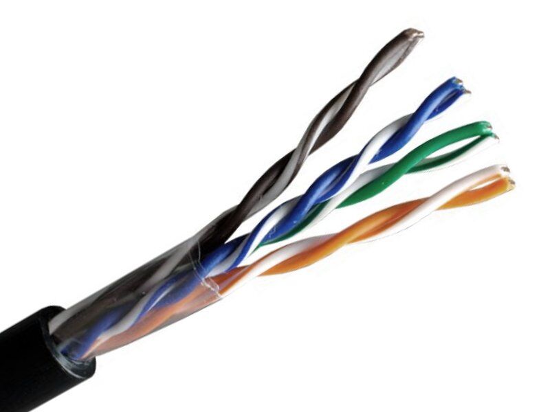 UTP-5e 4х2х0.5 Cu (outdoor), кабель «витая пара» (LAN) для структурированных систем связи
