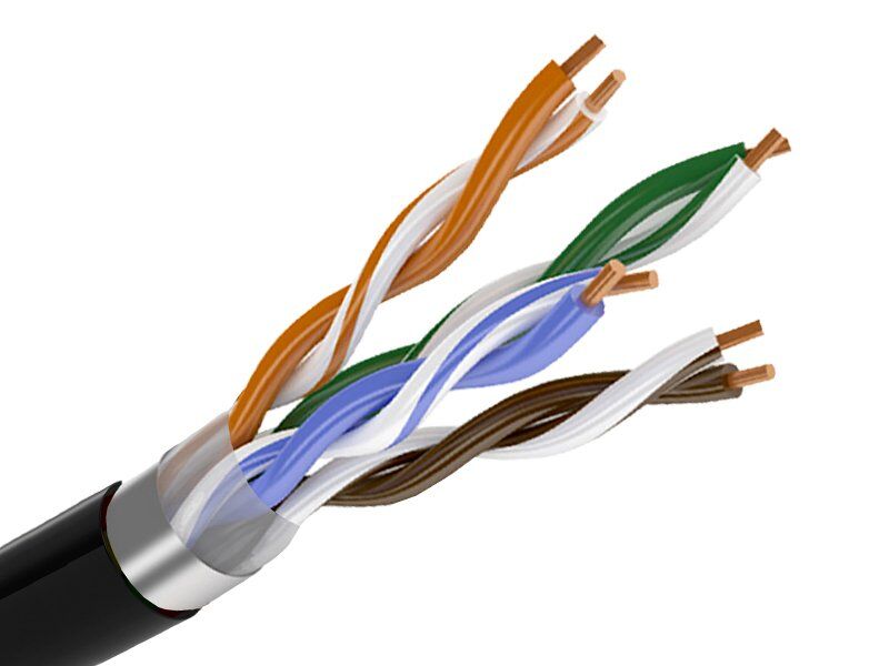 FTP-5e 4х2х0.51 Cu (outdoor), кабель «витая пара» (LAN) для структурированных систем связи
