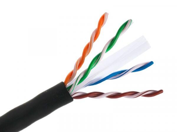 UTP-6 4х2х0.55 Cu (outdoor), кабель «витая пара» (LAN) для структурированных систем связи