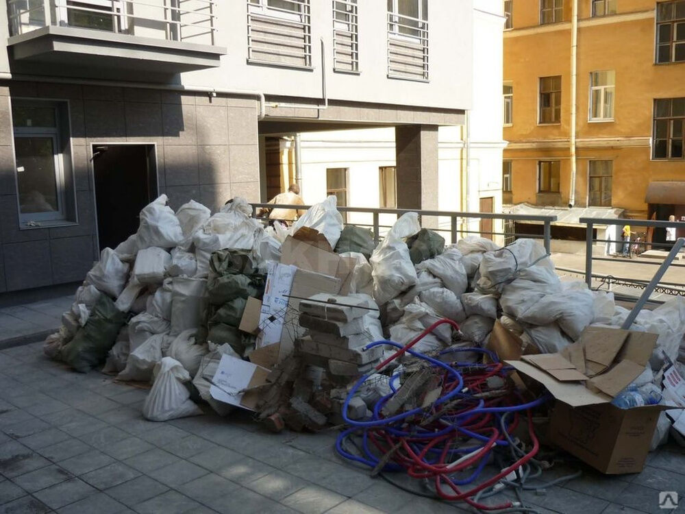 Вывоз строительного мусора в свой отвал