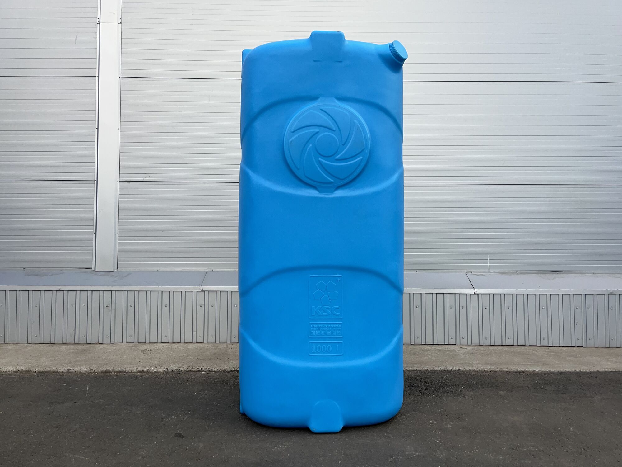 Бочка пластиковая прямоугольная 1000 литров для водоснабжения, водоочистки, дистилляции, осмоса