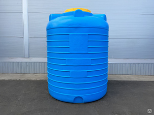 Бак большой пластиковый на 3000 литров для воды и топлива, сыпучего сырья #1