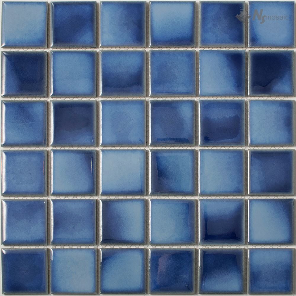 Мозаика керамогранитная PW4848-27 NSmosaic синяя