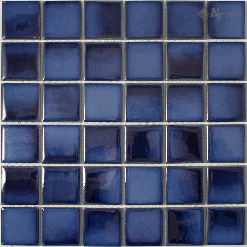 Мозаика керамогранитная PW4848-28 NSmosaic синяя