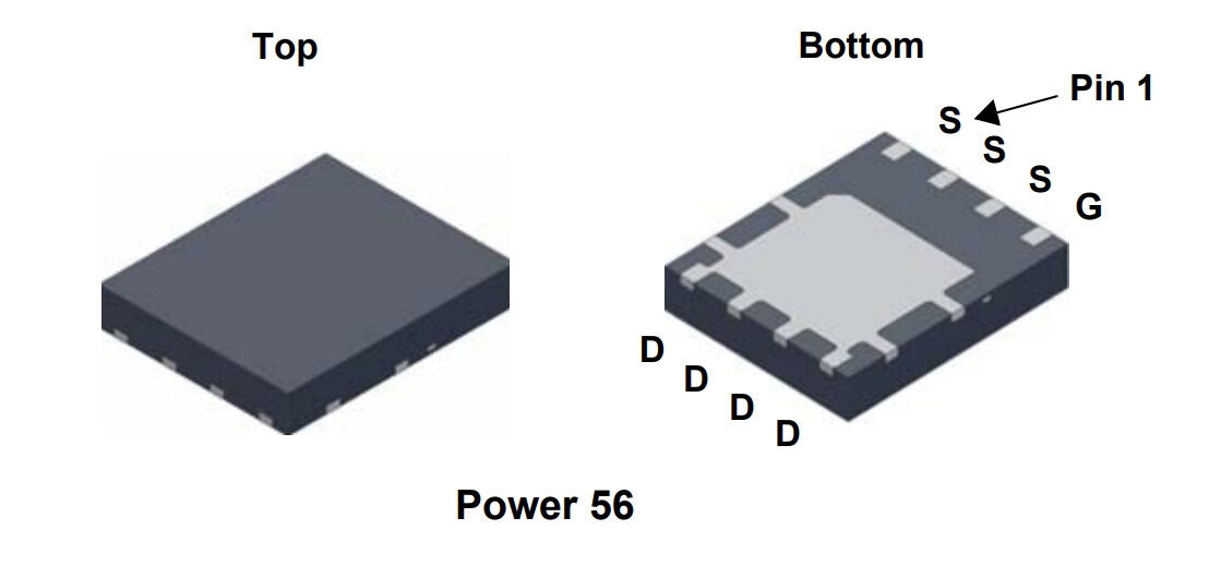 Микросхема FDMS86101 N-Channel MOSFET 100V 60A POWER56 FAIRCHILD