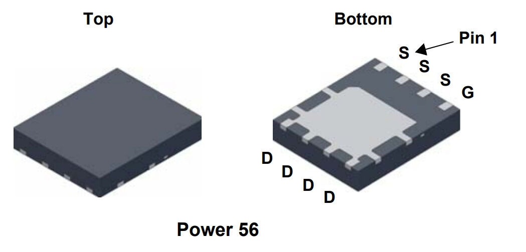 Микросхема FDMS7672 N-Channel MOSFET 30V 19A FAIRCHILD