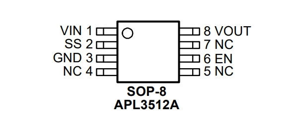 Микросхема APL3512AK ANPEC