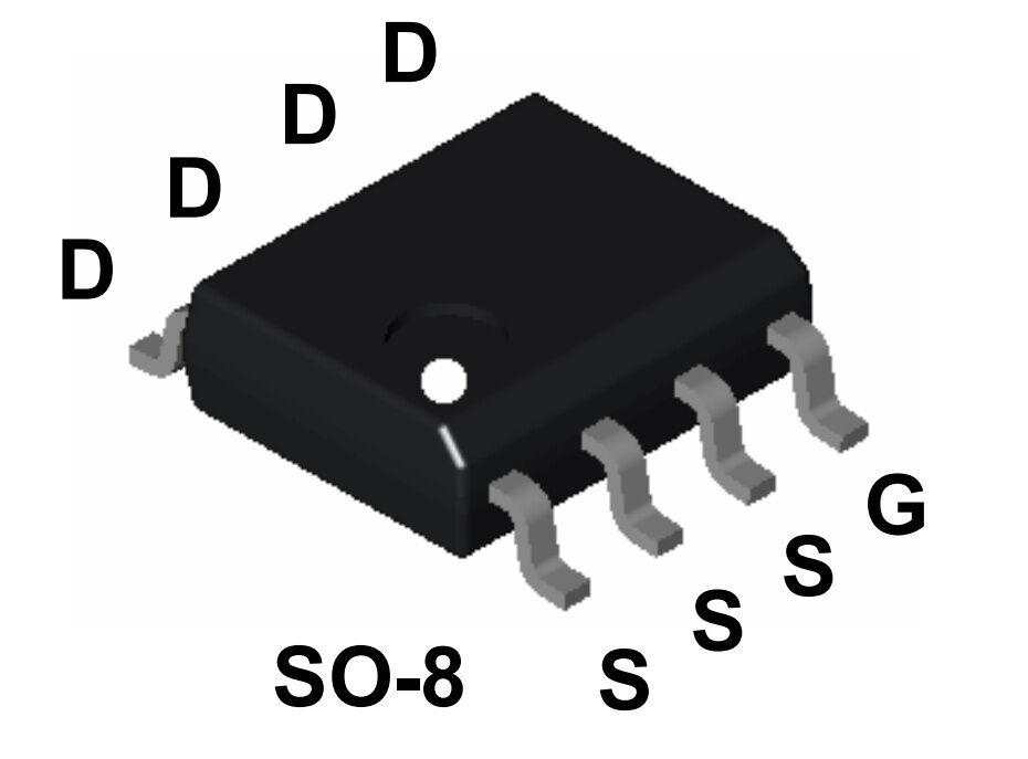 Микросхема FDS8884 N-Channel MOSFET 30V 8.5A SO-8 FAIRCHILD