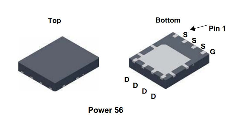 Микросхема FDMS8888 N-Channel MOSFET 30V 21A POWER56 FAIRCHILD