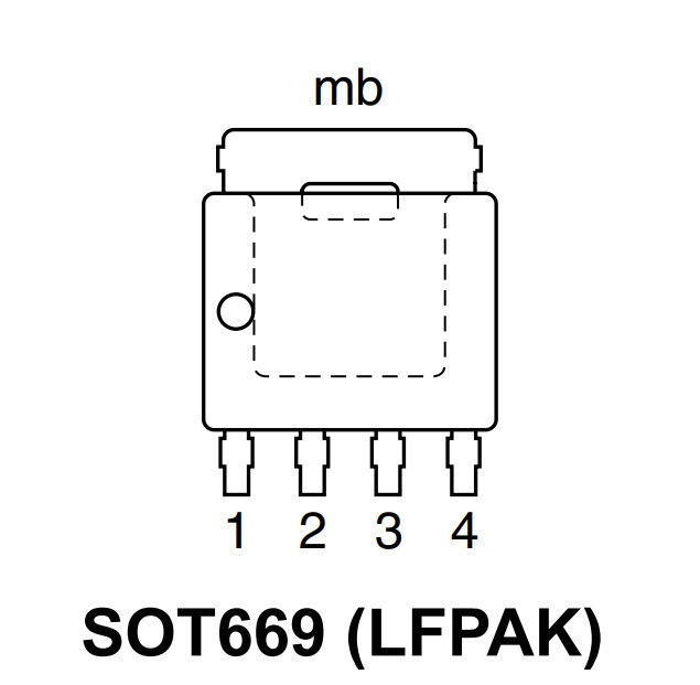 Микросхема PH6030AL N-Channel MOSFET 30V 79A LFPAK NXP
