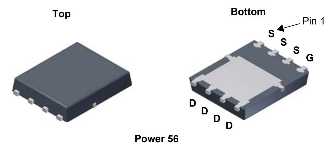 Микросхема FDMS0308AS N-Channel MOSFET 30V 49A FAIRCHILD