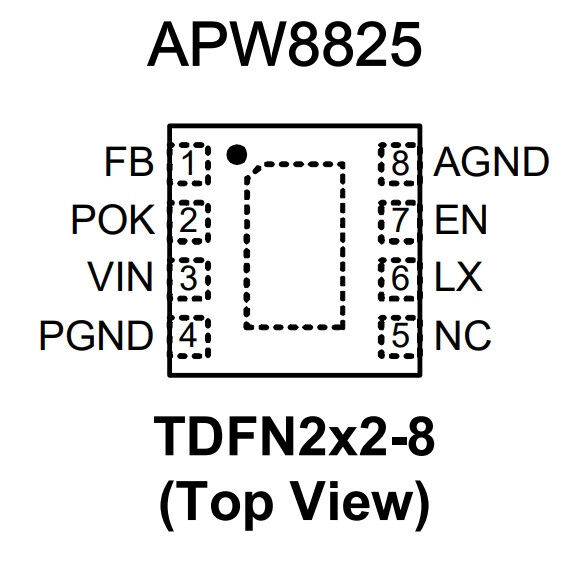 Микросхема APW8825QBI ANPEC