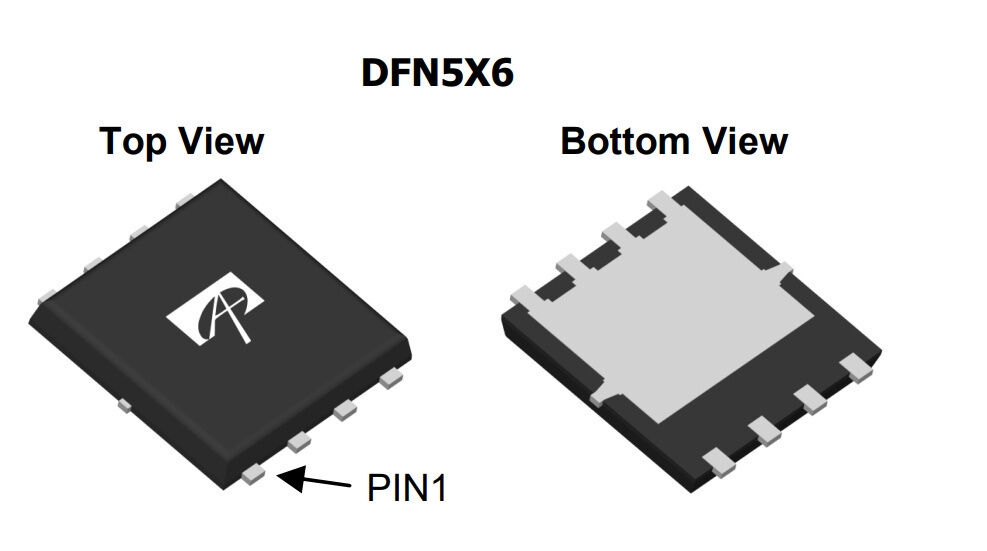 Микросхема AON6426 N-Channel MOSFET 30V 65A DFN5x6
