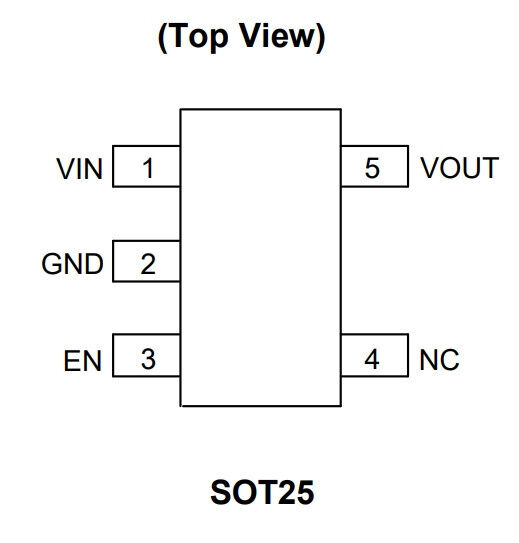 Микросхема AP2112K SOT23-5 DIODES