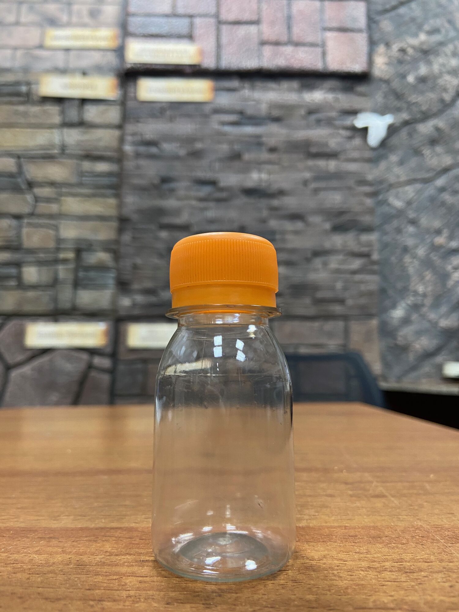 Бутылка ПЭТ пластиковая с крышкой 50 мл