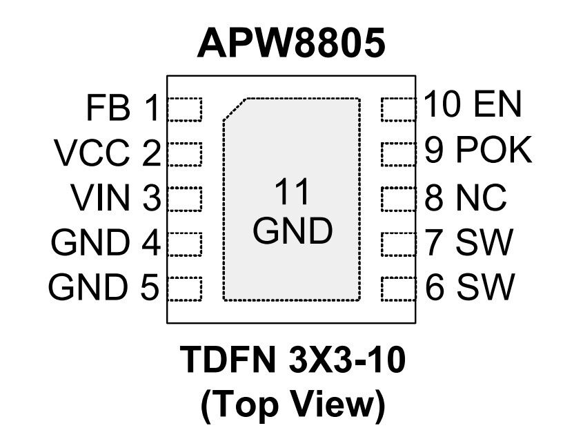 Микросхема APW8805QBI ANPEC