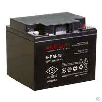 Аккумуляторная батарея Makelsan 6-FM-38 номинальной емкостью 38 Ач 