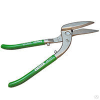 Ножницы пеликаны зеленые FREUND L=300 левые с ПВХ ручками