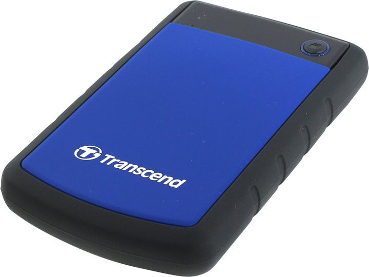 Внешний диск HDD 2.5'' Transcend TS1TSJ25H3B 1TB StoreJet 25H3 USB 3.0 синий