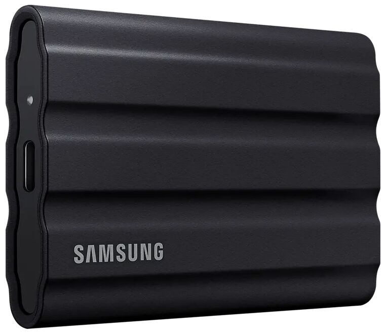 Внешний диск 1.8" Samsung Samsung T7 Shield MU-PE2T0S/WW SSD/емкость 2 ТБ запись/чтение 1000МБ/с/1050МБ/с