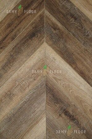 Ламинат Кварцевый SPC Damy Floor коллекция CHEVRON Амбуаз 600x127х5 мм