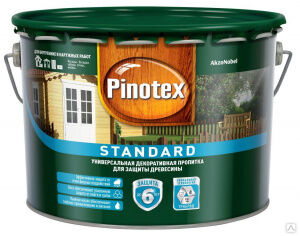 Pinotex Base грунтовка для внешних работ деревозащитная бесцветная ( 2,7л) 