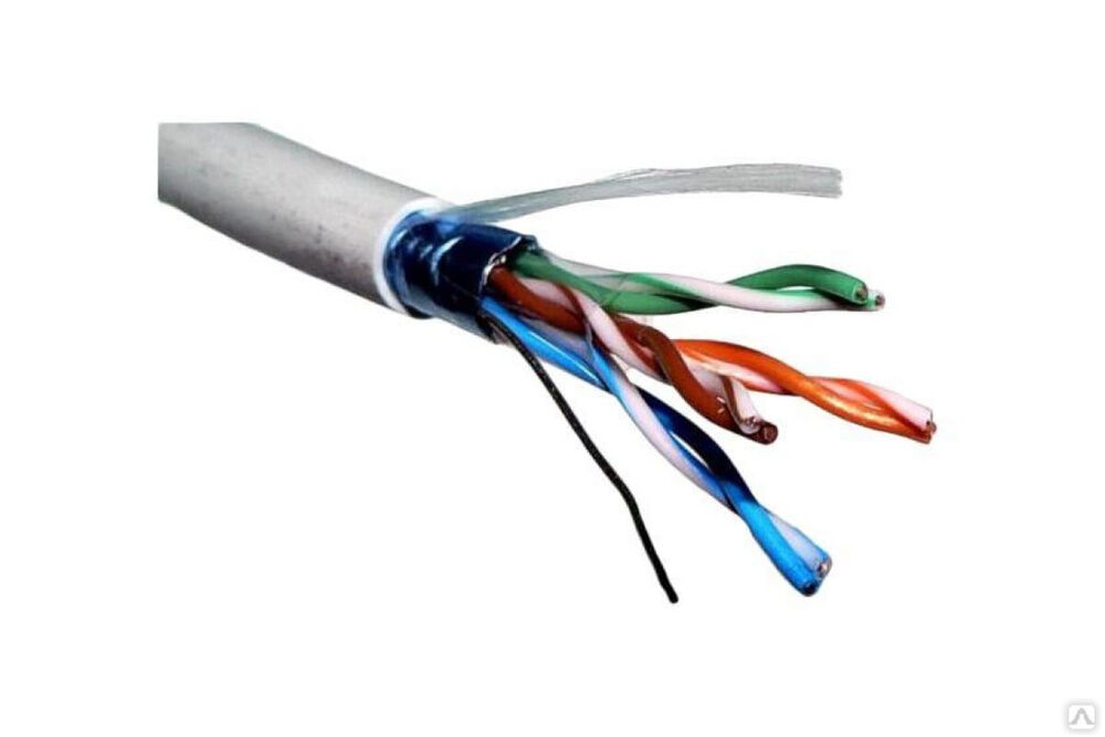 Медный кабель с тросом FTP 4х2х0.53 кат.5е 131437 REXANT