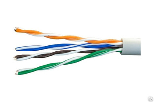 Сетевой кабель SUPRLAN Standard UTP 5e 4x2xAWG24 Cu PVC In. 100 м 01-0332 #1