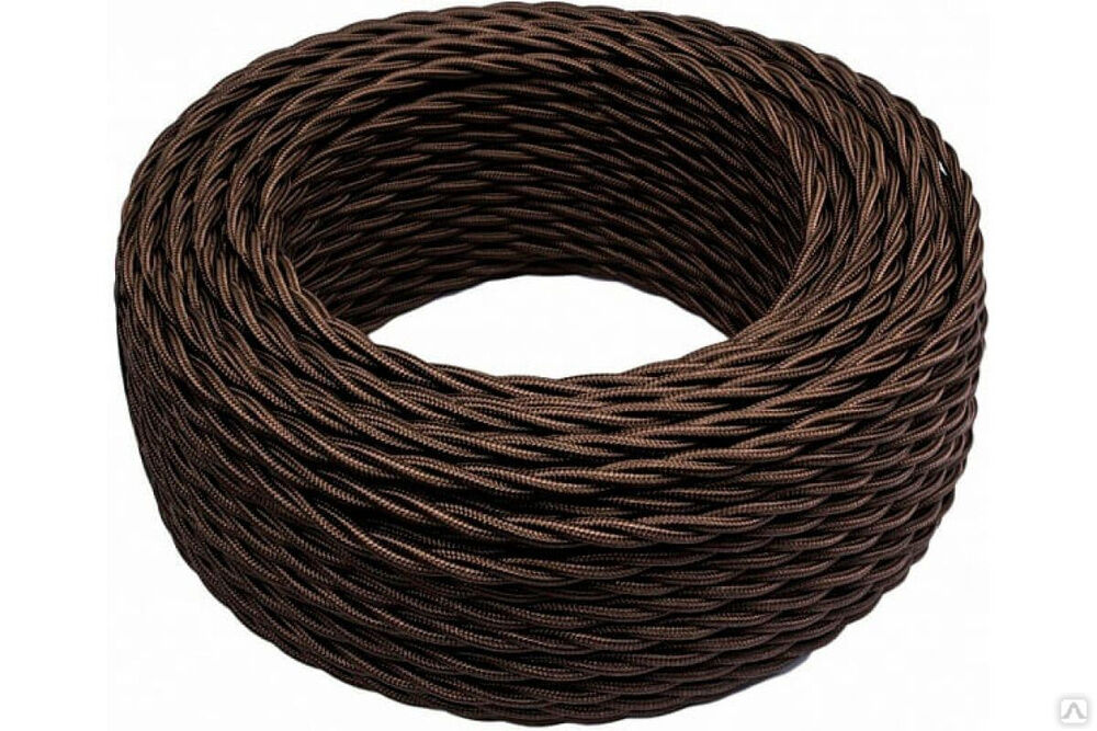 Информационный кабель Bironi utp, коричневый, глянец, 20 метров B1-427-072-U-20