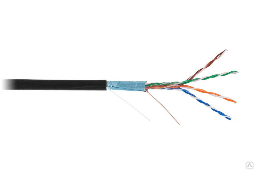 Кабель utp с экраном. Витая пара NETLAN 5e. Кабель f/UTP 4х2х24 AWG категория 5е (медь 305м) внутренней прокладки install. NETLAN EC-uu004-5e-PVC-GY.