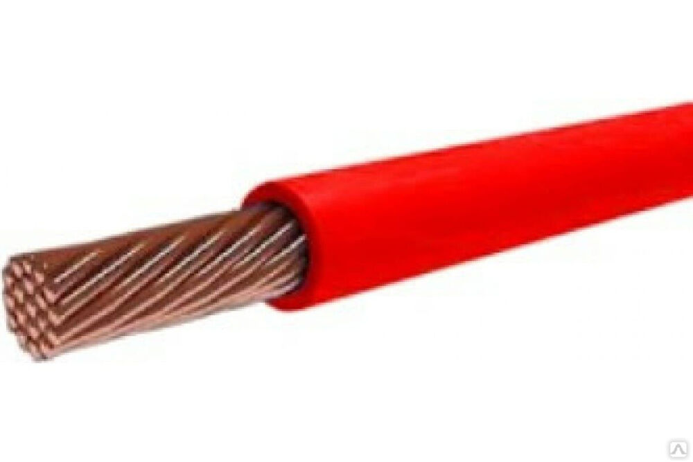 Автомобильный силовой кабель Pro Legend 16 мм 5 Ga, красный катушка 20 метров, медь, Россия PL9218