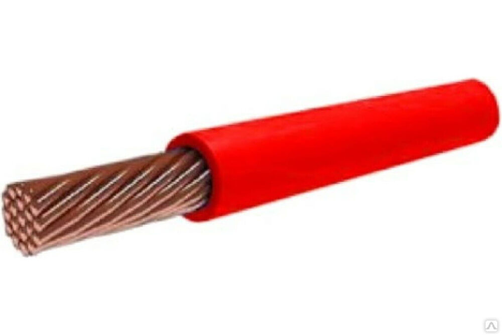 Авто силовой кабель Pro Legend 4 мм 12 Ga, красный катушка 50 метров, медь, Россия PL9216