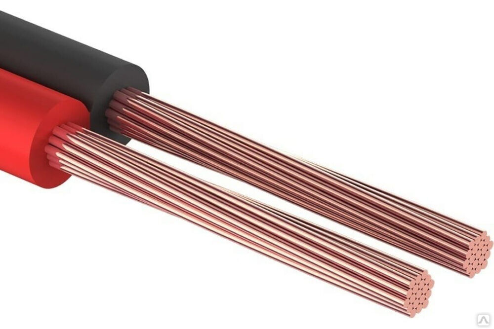 Акустический кабель 2х2,50 кв.мм красно-черный м. бухта 10 м 01-6108-3-10 REXANT Rexant International
