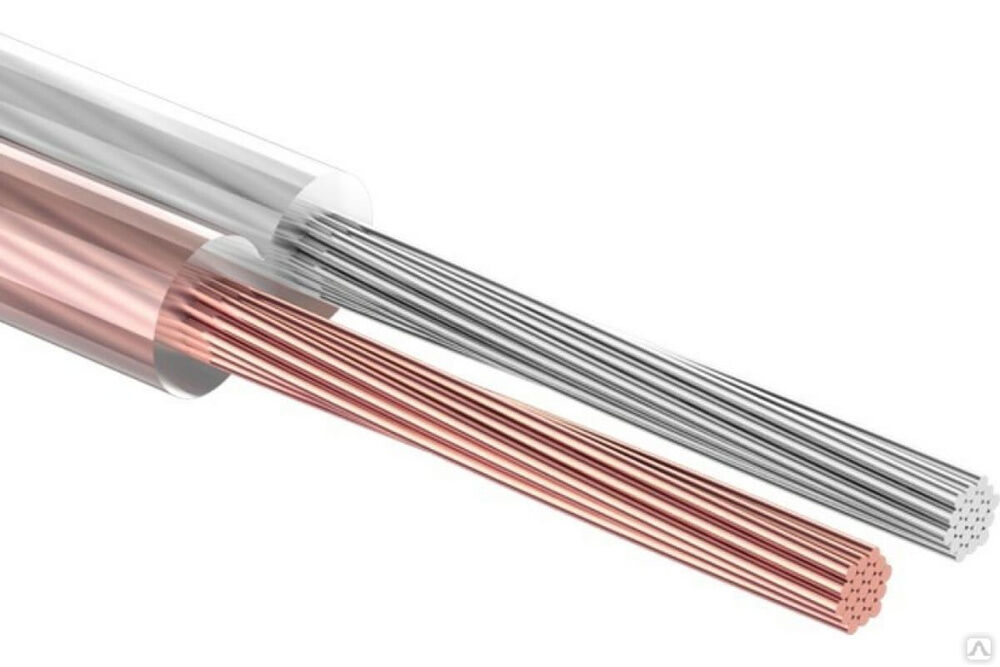 Акустический кабель 2х0,50 кв.мм прозрачный SILICON м. бухта 5 м 01-6303-05 REXANT