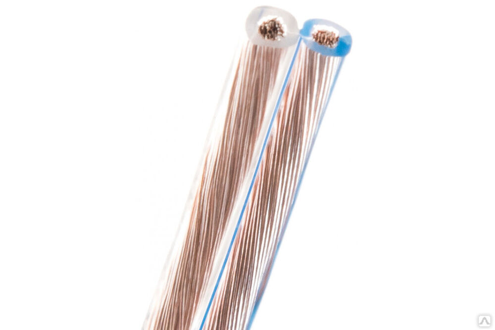 Акустический кабель PROconnect 2х2,00 кв.мм, прозрачный BLUELINE, бухта 100 м 01-6207-6 Proconnect 3