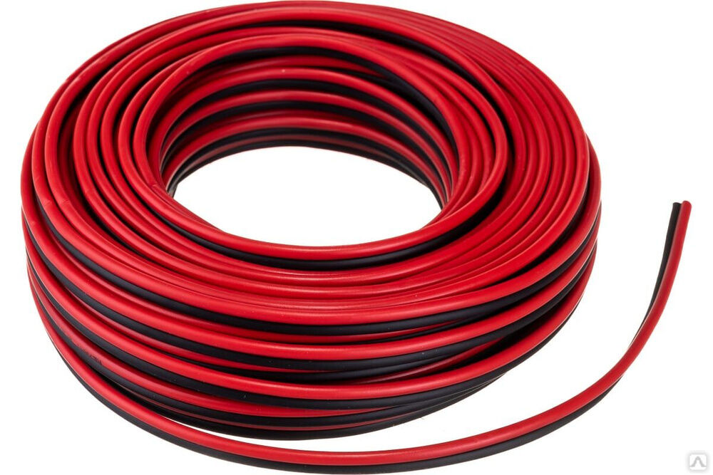 Акустический кабель 2х1,50 кв.мм красно-черный м. бухта 20 м 01-6106-3-20 REXANT Rexant International