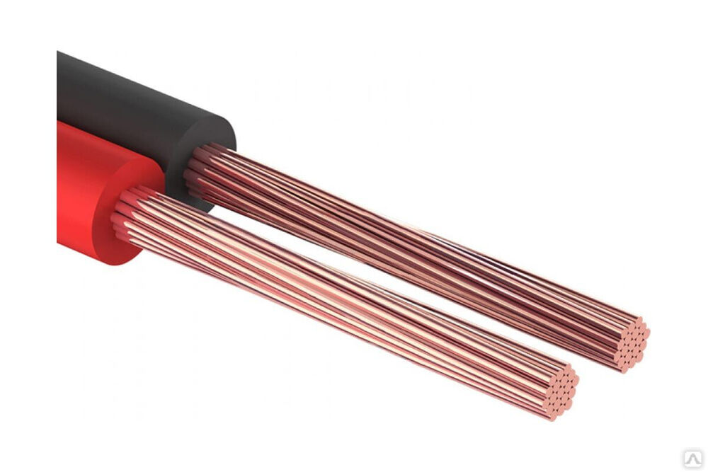 Акустический кабель Belsis SPARKS красно-черный, 25 м SP2150RB-25