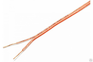 Прозрачный акустический кабель Cablexpert, 20 м, бухта CC-TC2x0,75-20M #1