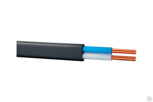 Силовой кабель Конкорд ВВГ нг-Ls, 2х1,5, 1 метр 00001249 