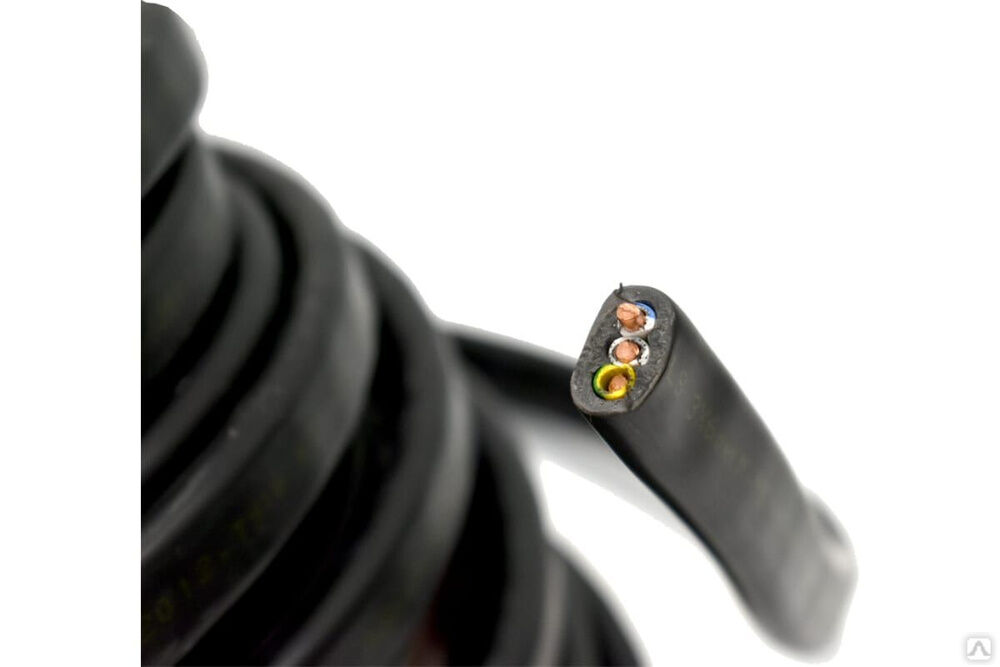 Силовой кабель ВВГ-ПнгА-LS Подольсккабель 3x6 N, PE 20 м ГОСТ 31996-2012 021680356-20