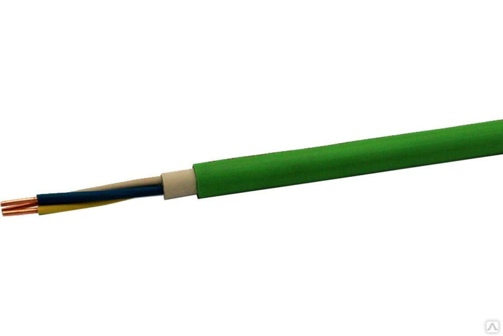 Энергосберегающий кабель EXPERt class ВВГнг (А) -LS 3x2,5 ок (N, PE) -0,66 100 м 35295 Эксперт-кабель