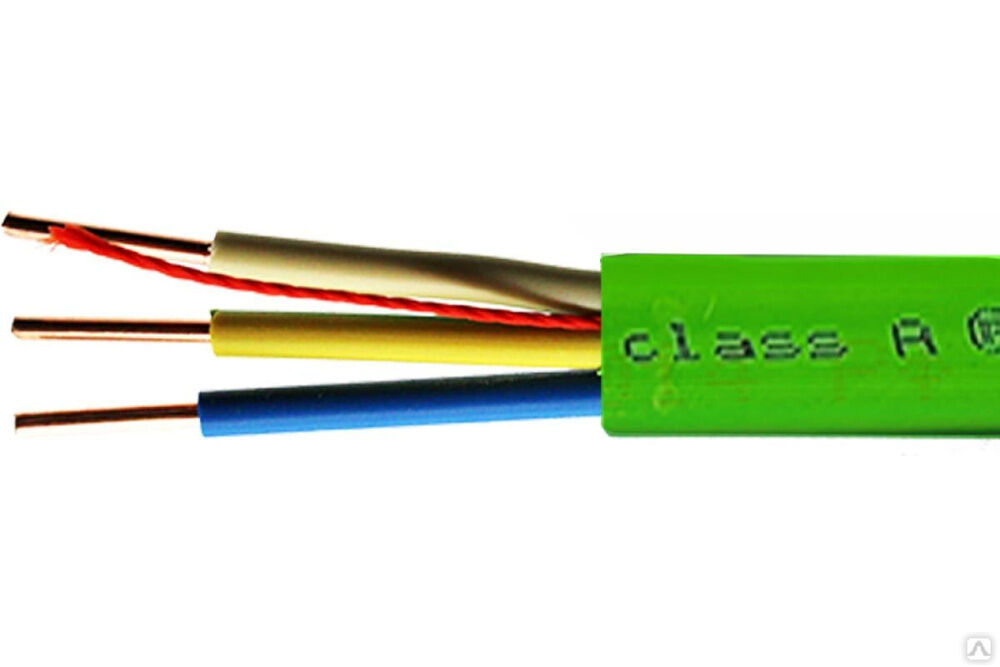Энергосберегающий кабель EXPERt class ВВГ-Пнг (А) -LS 3x1,5 ок (N, PE) -0,66 100 м 35303