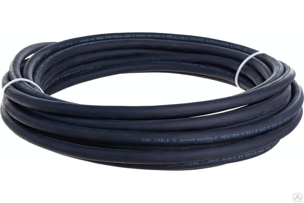 Силовой гибкий кабель Top Cable XTREM H07RN-F 5х1,5 10 метров 3005001MR10RU