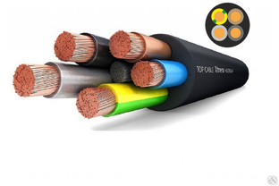 Силовой гибкий кабель H07RN-F 4x2,5 Top Cable XTREM 10 метров арт.3004002М #1