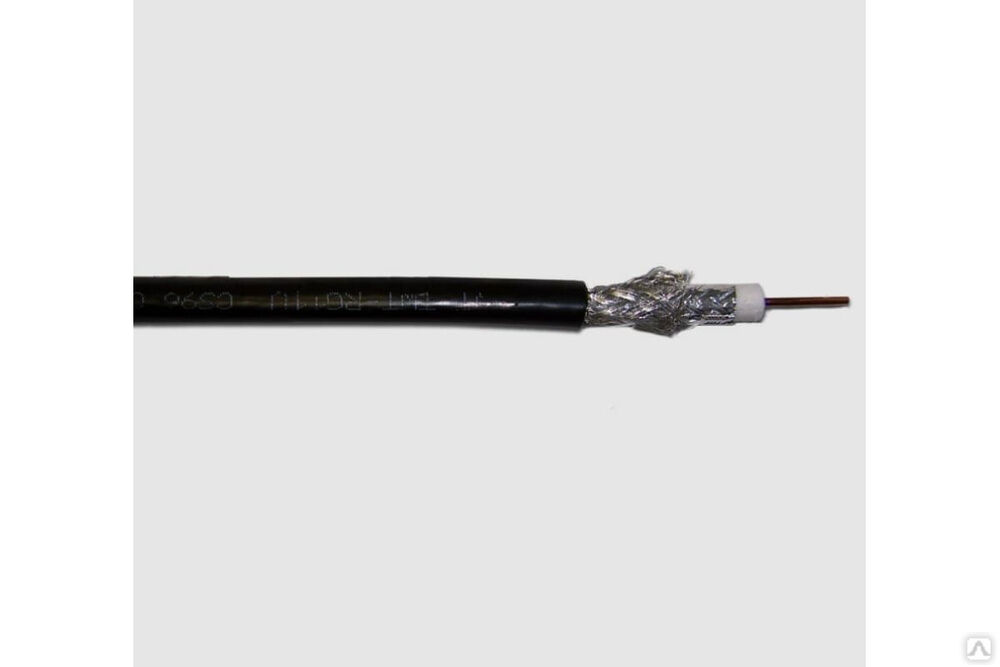 Коаксиальный кабель TWT RG11U 75 Ом CCS оплетка AL 96х0.16 мм PE 305 м RG11-CS96/3-OUT