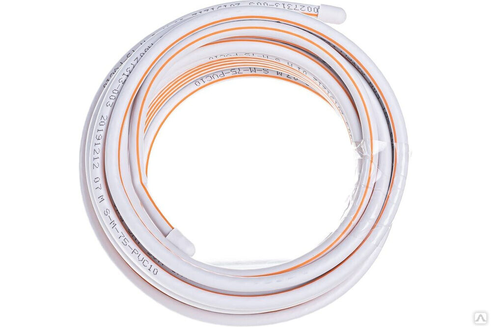 Коаксиальный кабель ЭРА SAT 50 М, 75 Ом, Cu, PVC, цвет белый, бухта 10 м Б0044618