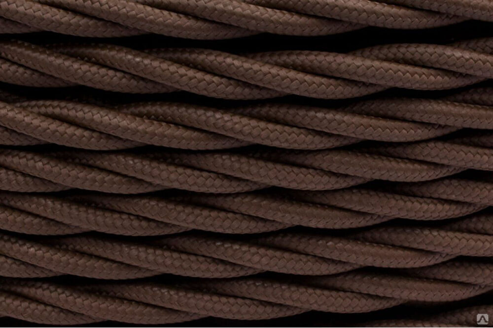 Коаксиальный кабель Bironi, коричневый, матовый, 20 м B1-426-72-20